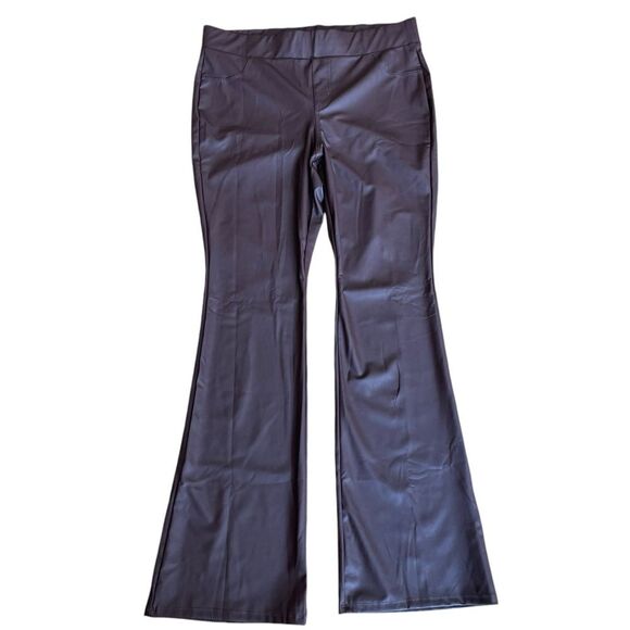 Torrid Full Length Signature Waist Faux Leather Slim Boot Legging Womens 1X - Picture 3 of 12